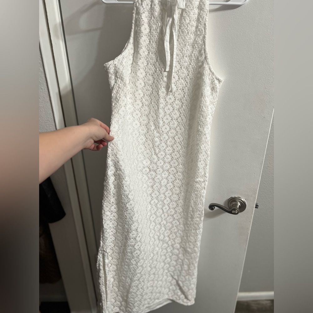Brand new white dress.